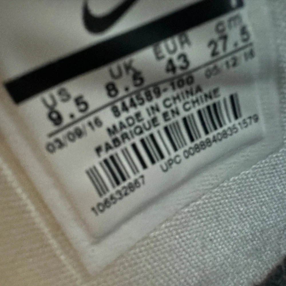 Nike KD Trey 5 Basketball Shoes Size 9.5 Cream Black - Picture 9 of 11